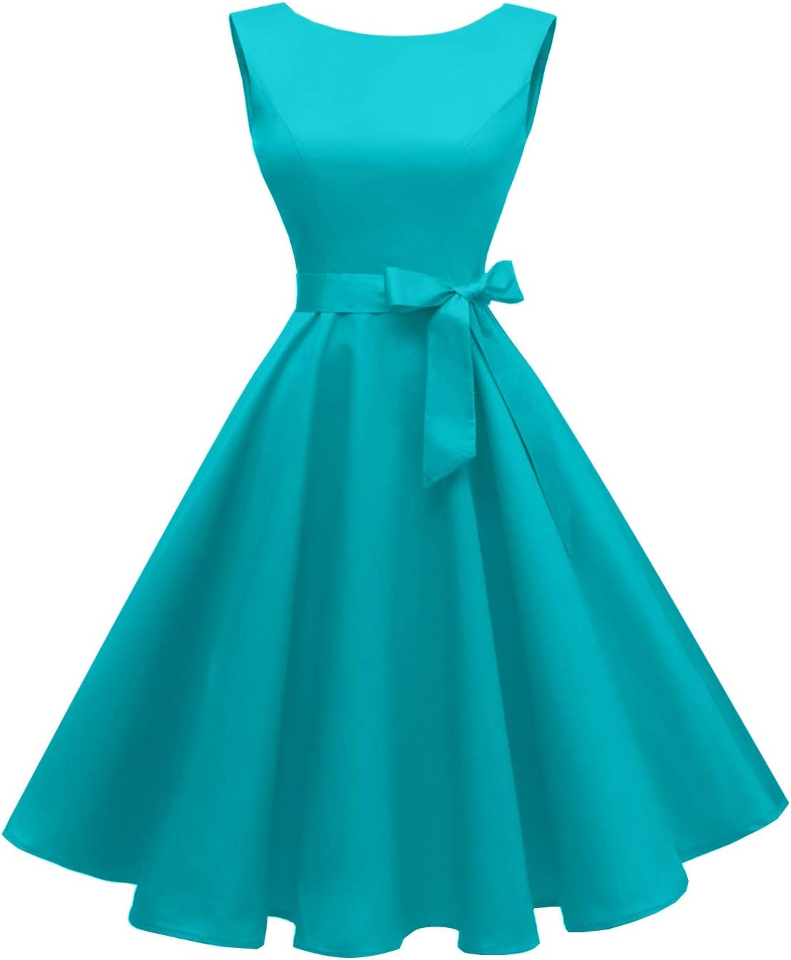 Manufacturer  Hanpceirs Women's Boatneck Sleeveless Swing Vintage 1950s Cocktail Dress New dresses