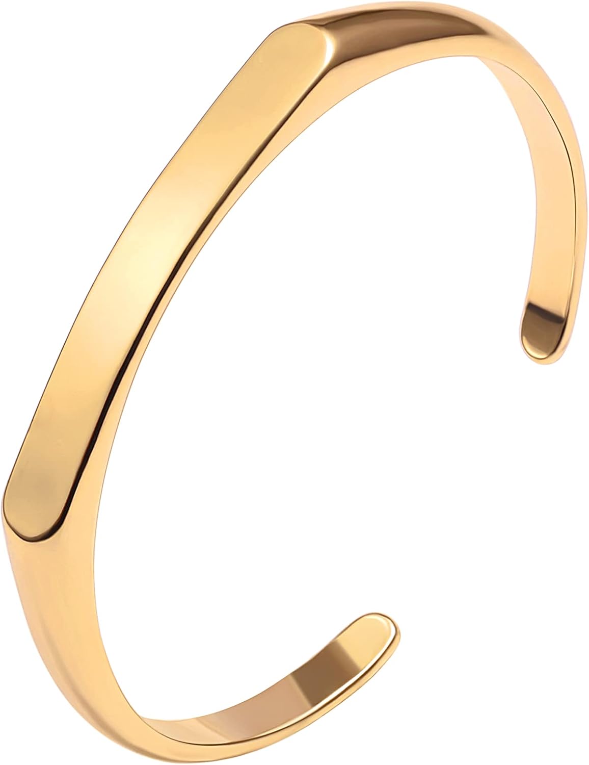Manufacturer  PERNNLA PEARL Dainty Gold Bar Bracelet for Women Simple Delicate Thin Cuff Bangle Hook Bracelet 18K Gold Plated Handmade Minimalist Jewelry  bracelets