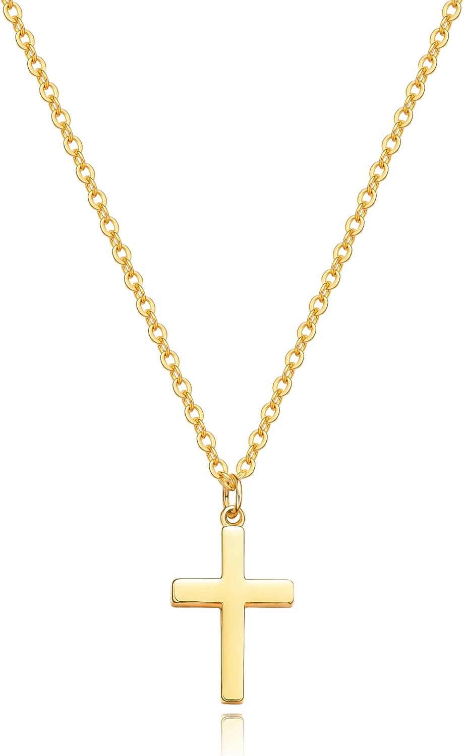 Manufacturer  Moodear Cross Necklace for Women - Dainty 925 Sterling Silver/Gold Plated Layered Cross Pendant Simple Small Necklaces for Women Trendy Jewelry Gifts  Necklace