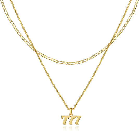 Manufacturer  Cicy Bell Womens Pendant Necklace 18k Gold Plated Lucky Dainty Necklace Gifts Fashion Jewelry 17.7'' with 2'' Extender  Necklace