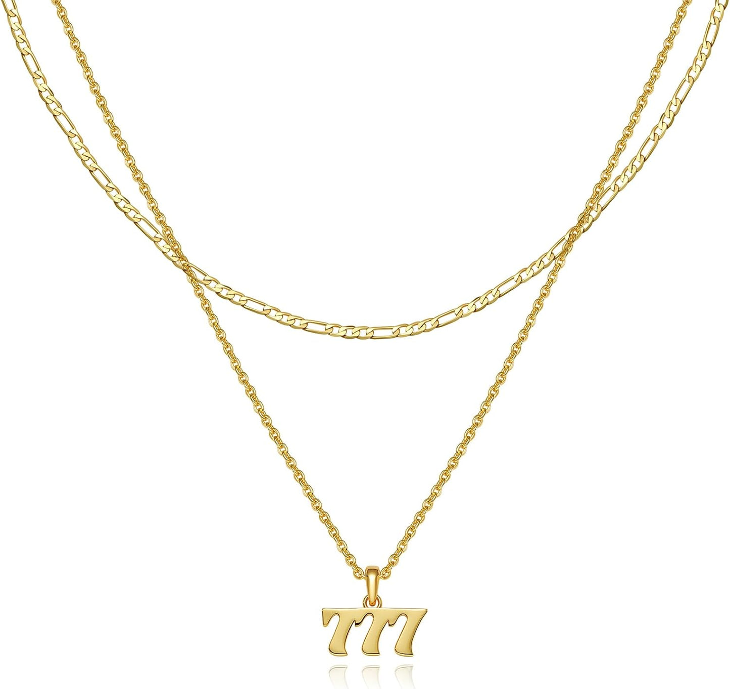 Manufacturer  Cicy Bell Womens Pendant Necklace 18k Gold Plated Lucky Dainty Necklace Gifts Fashion Jewelry 17.7'' with 2'' Extender  Necklace