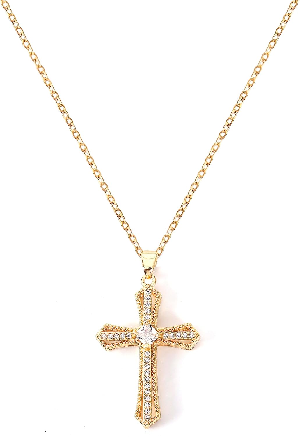 Manufacturer  Cross Pendant Necklace for Women Jewelry Gold Cross Necklaces for Women Cross Necklace Minimalist Trendy Jewelry Valentines Day  necklace
