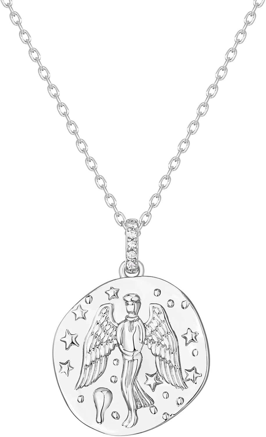 Manufacturer  PAVOI 14K Gold Plated Engraved Coin Pendant Necklaces for Women | Byzantine Coin Pendants | Bohemian Necklace  necklace