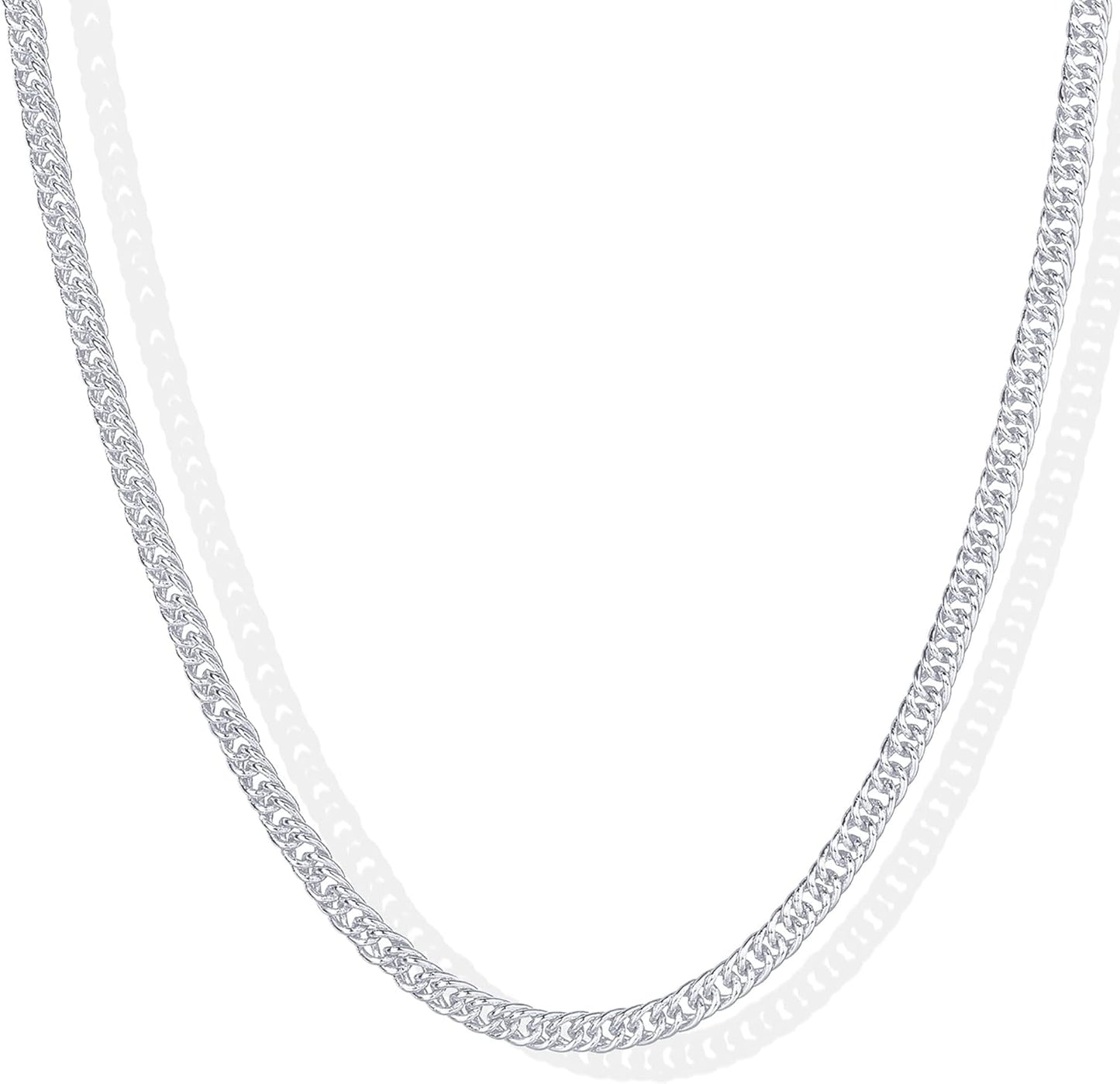 Manufacturer  PAVOI 14K Gold Plated Curb Paperclip Box Sphere Bead Snake Herringbone and Figaro Chain Adjustable Necklace  Necklace