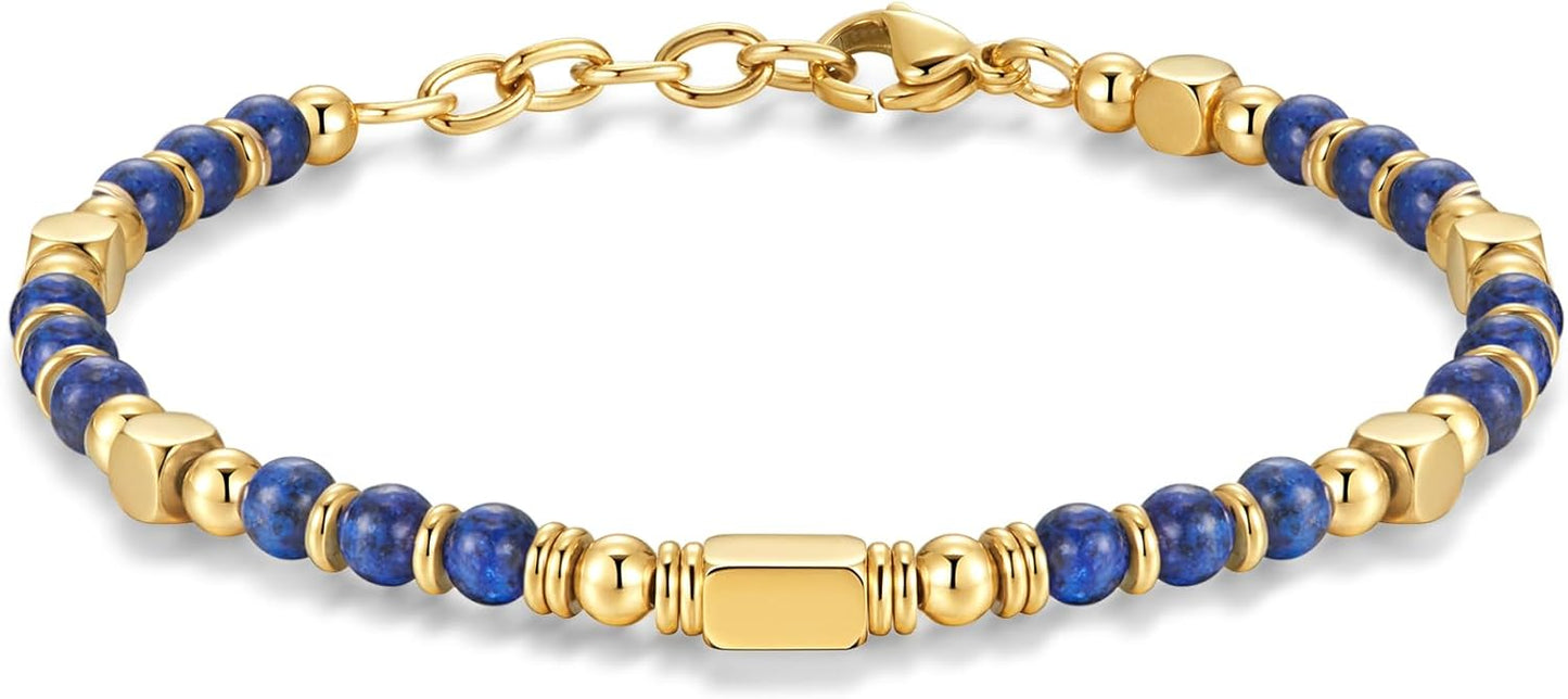 Manufacturer  Beaded Bracelets for Women - Silver and Gold Boho Bracelets, Trendy Jewelry Gifts for Lover, Mom, Friends  bracelets