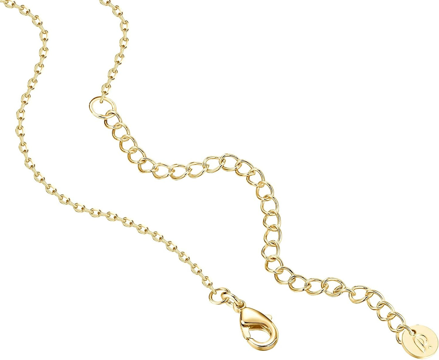 Manufacturer  PAVOI 14K Gold Plated Station Necklace - Simulated Diamond BTY Layering Necklaces - Womens CZ Chain  Necklace