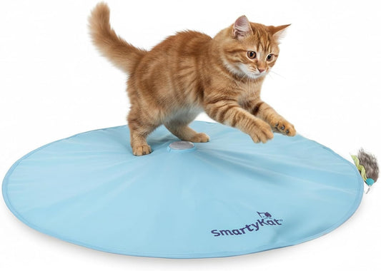 Manufacturer  SmartyKat Electronic Motion/Moving Toys for Cats & Kittens, Battery Powered, Mimics Motion of Real Prey, Fun & Interactive Play - Multiple Styles    Cat toy