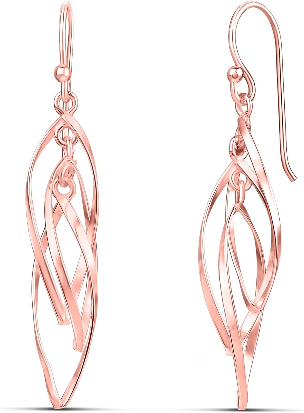 Manufacturer  MILLA Teardrop Earrings - Designer Silver Statement Earrings or Gold Dangle Earrings for Women Trendy Upscale Dangly Earrings  earring