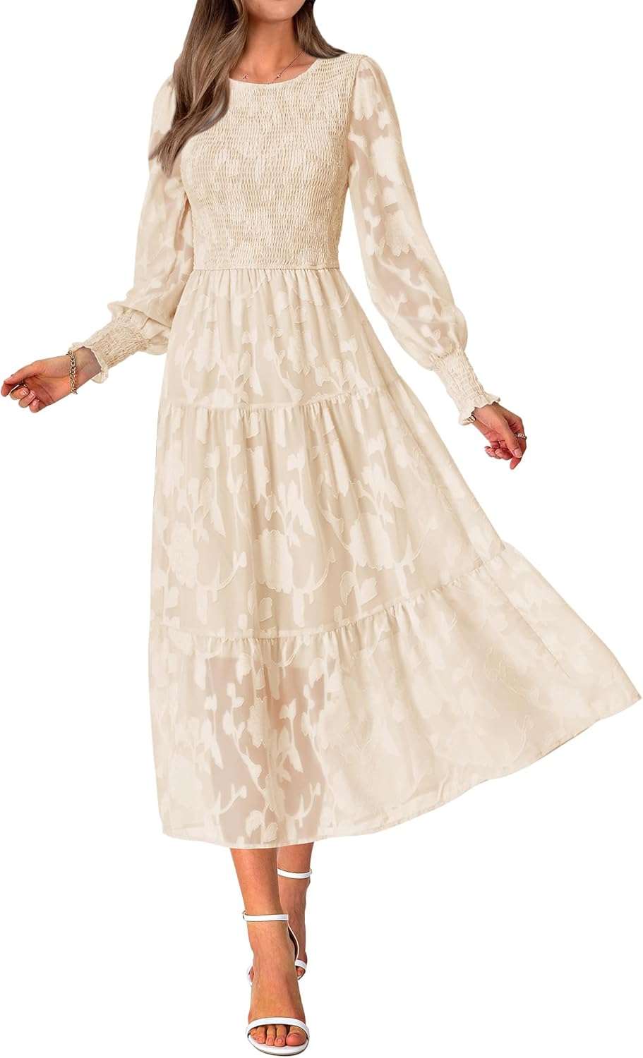 Manufacturer  BTFBM Wedding Guest Dresses for Women Fall Fashion  Casual Long Sleeve Floral Maxi Boho Homecoming Dress dresses