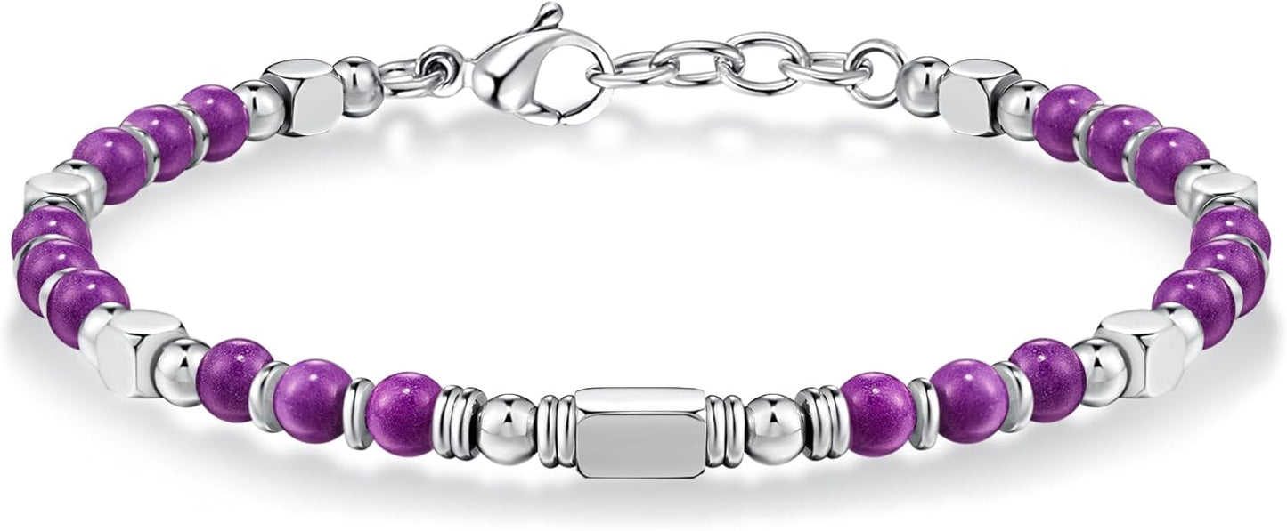 Manufacturer  Beaded Bracelets for Women - Silver and Gold Boho Bracelets, Trendy Jewelry Gifts for Lover, Mom, Friends  bracelets