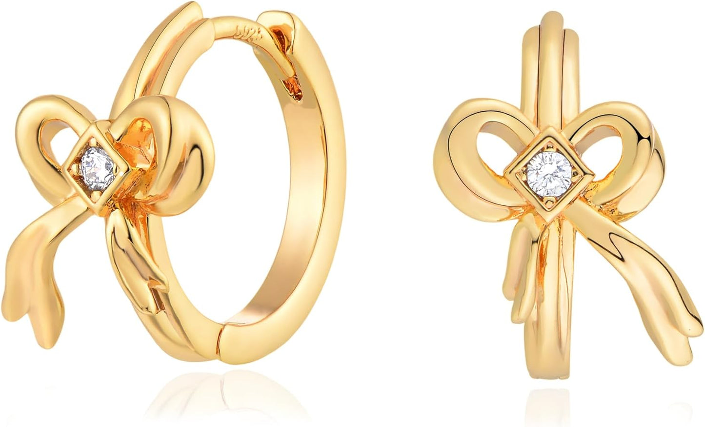 Manufacturer  VACRONA Cubic Zirconia Huggie Earrings 14k Gold Plated Tiny Earrings Small Huggie Hoop Earrings Simple Lightweight Hoops Gift for Women  earring