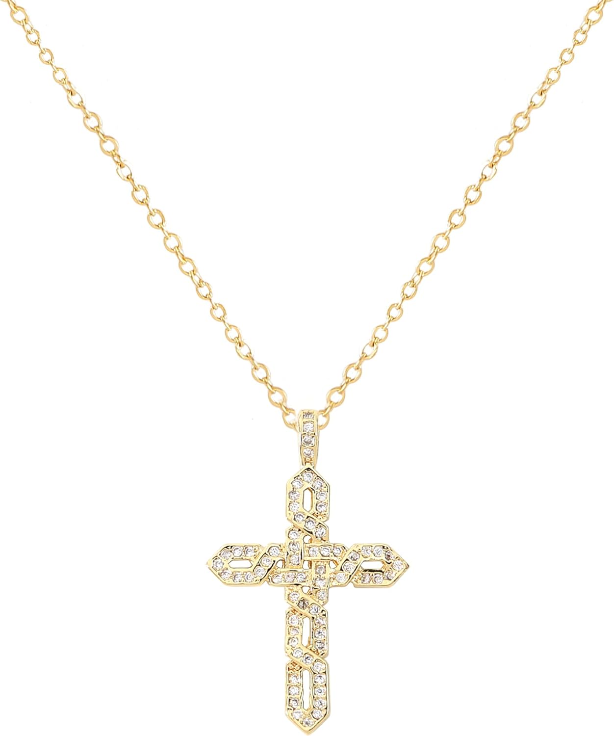 Manufacturer  Cross Pendant Necklace for Women Jewelry Gold Cross Necklaces for Women Cross Necklace Minimalist Trendy Jewelry Valentines Day  necklace