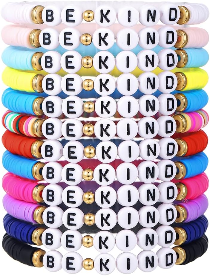 Manufacturer  Friendship Bracelets Boho Stackable Bracelets for Women Surfer Heishi Clay Bead Bracelets Stretch Preppy Bracelets Colorful Boho Bracelets for Women  bracelets