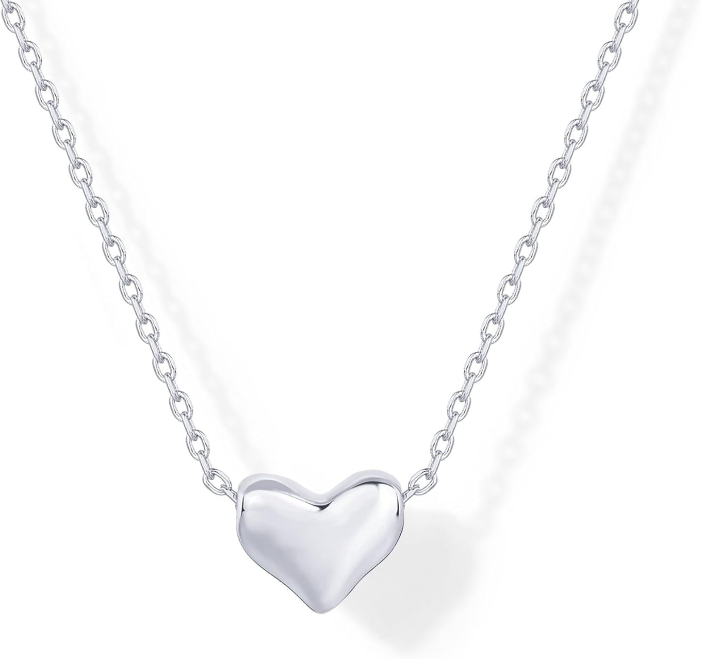 Manufacturer  PAVOI 14K Gold Plated Cubic Zirconia Heart Necklace | Cute Dainty Love Pendant Necklaces for Women  necklace