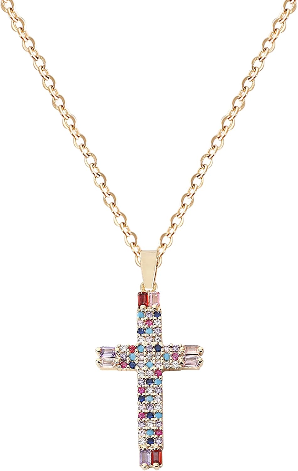 Manufacturer  Cross Pendant Necklace for Women Jewelry Gold Cross Necklaces for Women Cross Necklace Minimalist Trendy Jewelry Valentines Day  necklace