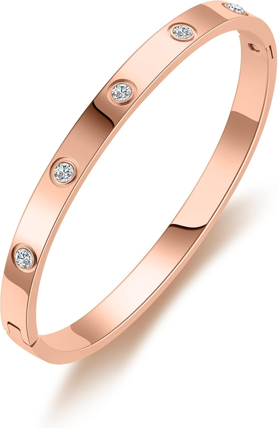 Manufacturer  Gold Bracelets for Women Friendship Love Bangle Bracelets Cubic Zirconia Stainless Steel Bracelet Jewelry Birthday Gifts for Women Stocking Stuffers  bracelets
