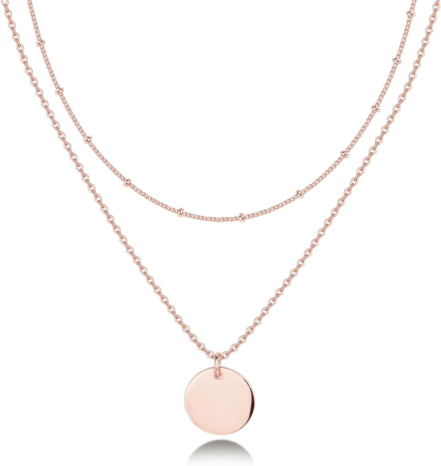 Manufacturer  PAVOI 14K Gold Plated Layering Necklaces | Stylish Minimalist Design Pendant Necklaces | Butterfly, Heart, Lock, Evil Eye, Coin, Lightning Bolt, Circle, Cross Pendants for Women  Necklace
