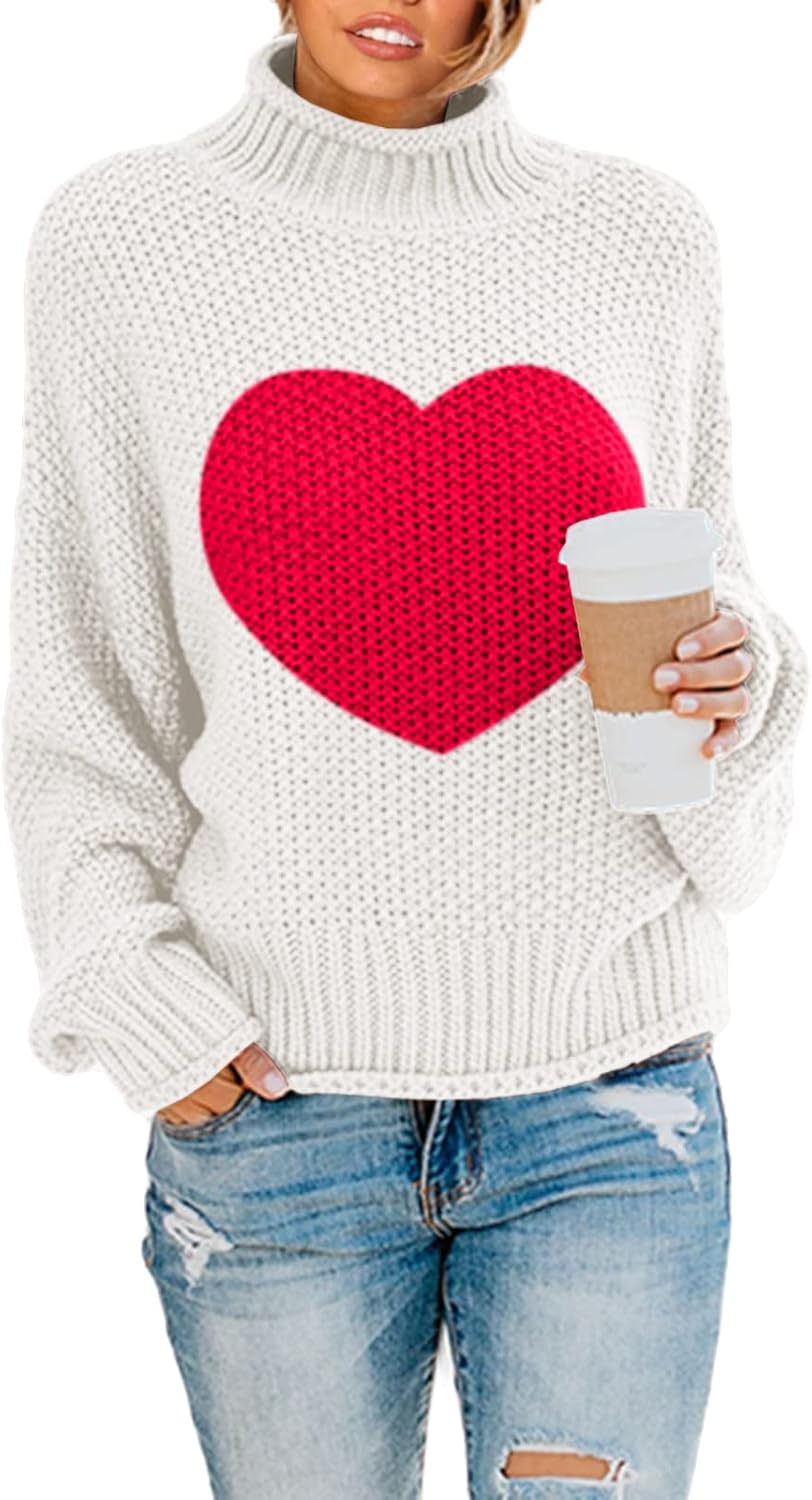 Manufacturer  Saodimallsu Womens Turtleneck Oversized Sweaters Batwing Long Sleeve Pullover Loose Chunky Knit Jumper   sweaters