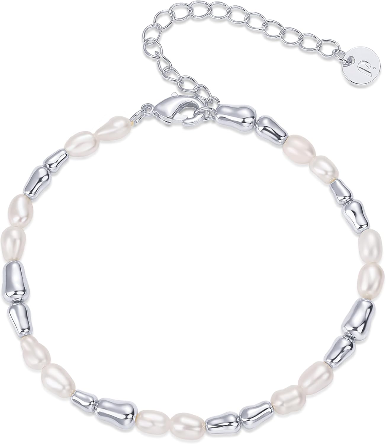 Manufacturer  PAVOI 18K Gold Plated Beaded Freshwater Cultured Pearl Bracelet for Women | Dainty Bracelet with Pearl Beads  bracelets