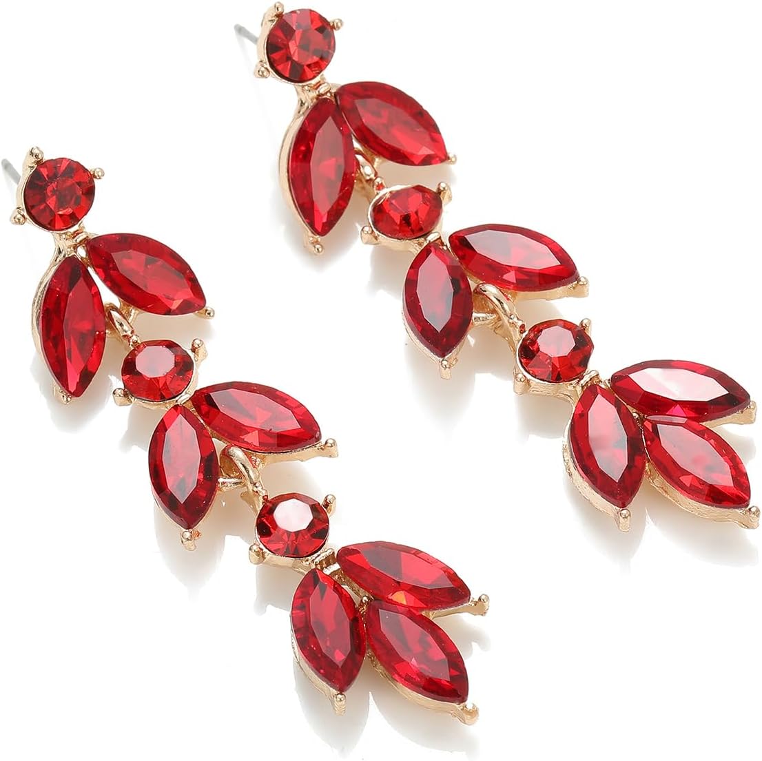 Manufacturer  Wedding Rhinestone Dangle Earrings Elegant Bridal Crystal Drop Earrings for Women Bridesmaids Guest Party Prom  earring