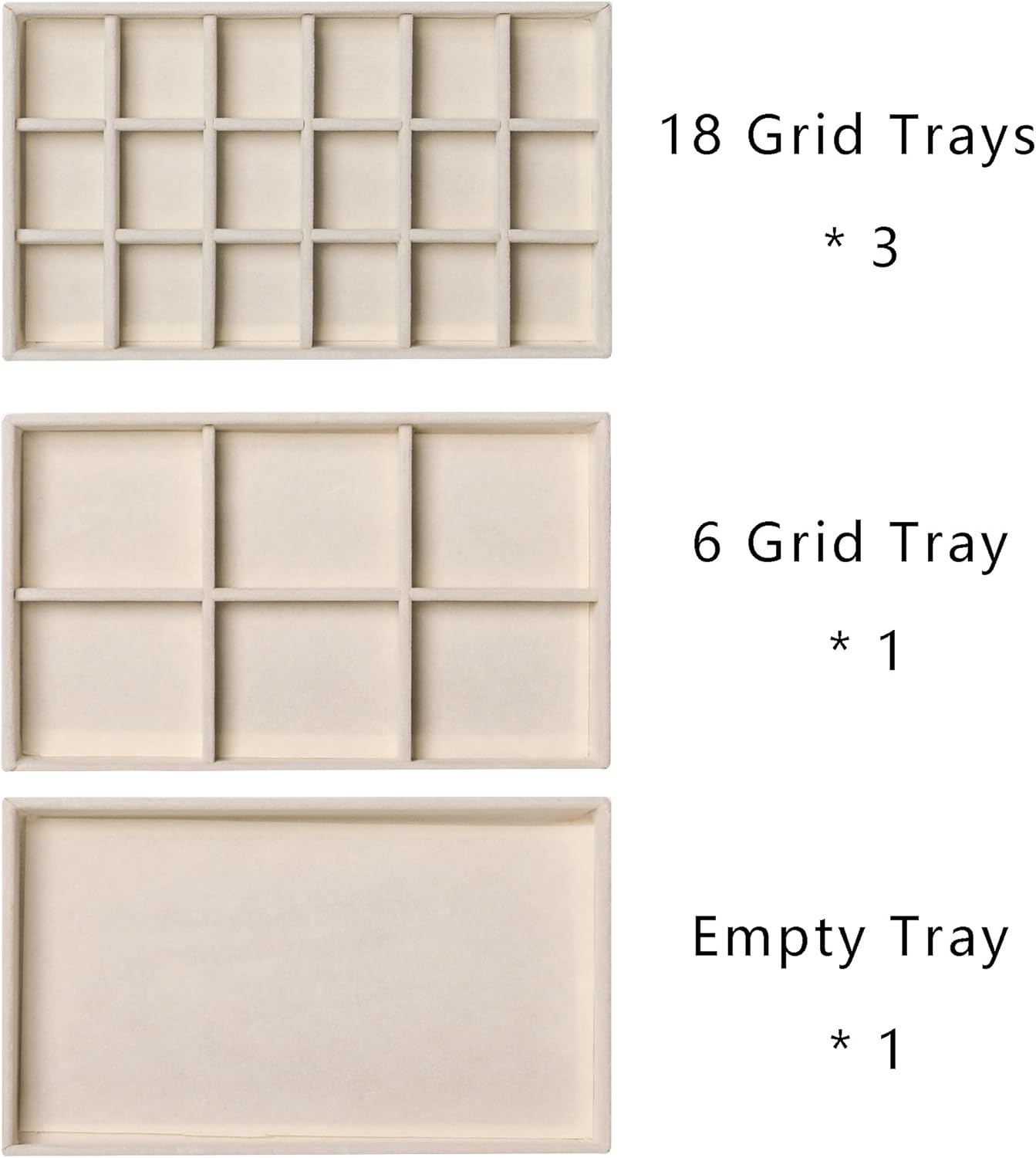 Manufacturer  Frebeauty Acrylic Jewelry Organizer Earring Organizer Box with 5 Drawers Earring Holder Organizer with Velvet Trays Clear Jewelry Box for Women Earring Display for Rings Studs(Beige)   rings