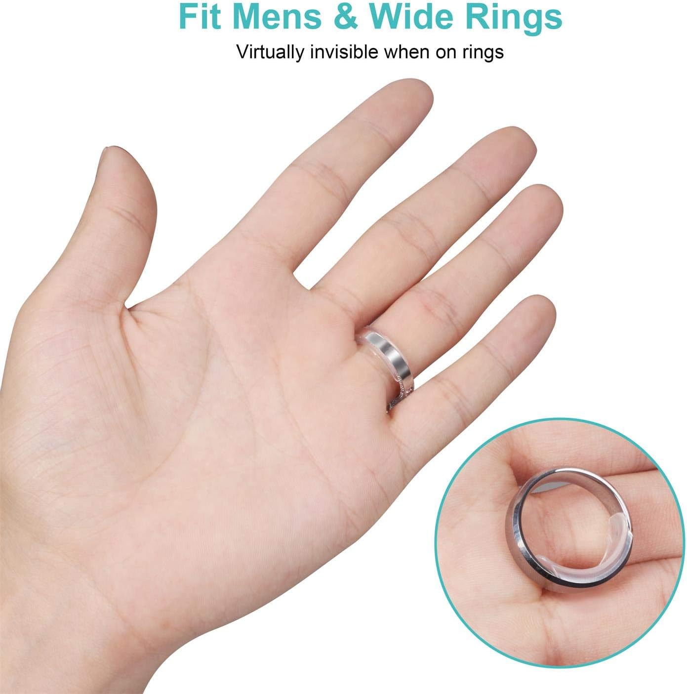 Manufacturer  Invisible Ring Size Adjuster for Loose Rings Ring Adjuster Fit Any Rings, Assorted Sizes of Ring Sizer   rings
