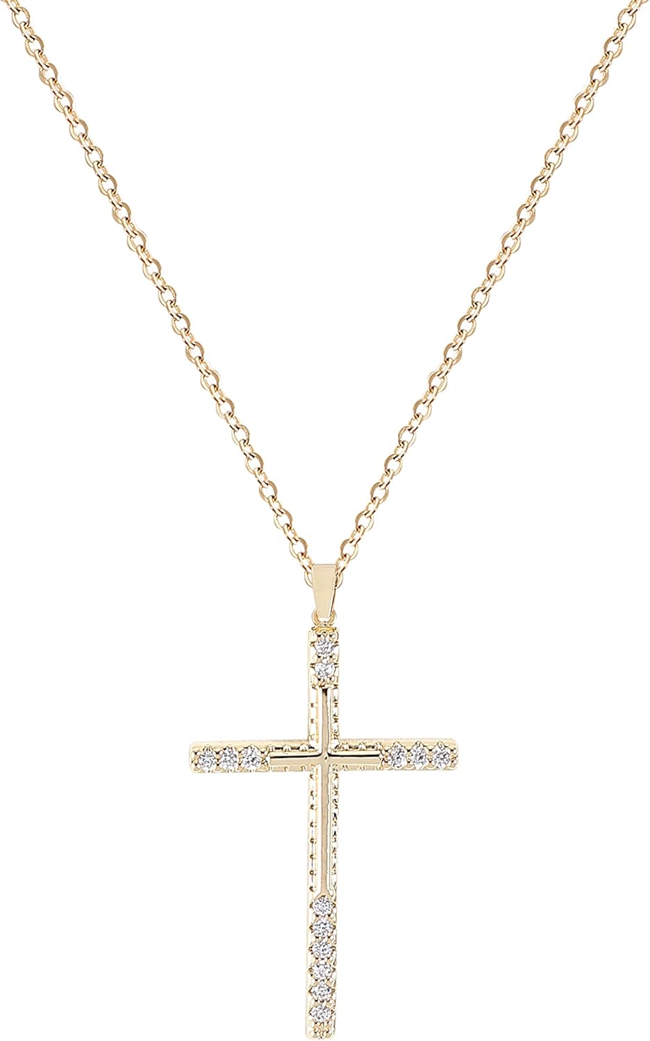 Manufacturer  Cross Pendant Necklace for Women Jewelry Gold Cross Necklaces for Women Cross Necklace Minimalist Trendy Jewelry Valentines Day  necklace