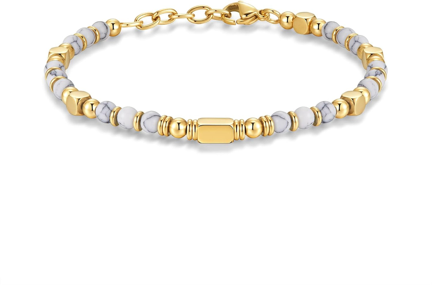 Manufacturer  Beaded Bracelets for Women - Silver and Gold Boho Bracelets, Trendy Jewelry Gifts for Lover, Mom, Friends  bracelets