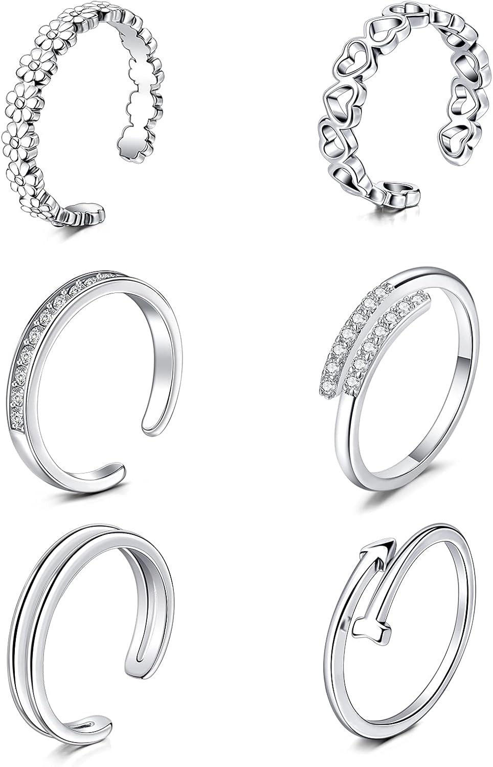 Manufacturer  QWALIT Toe Rings for Women Gold Toe Ring Gold Ankets for Women Silver Toe Ring Stainless Steel Waterproof Trendy Anklet no Tarnish   rings