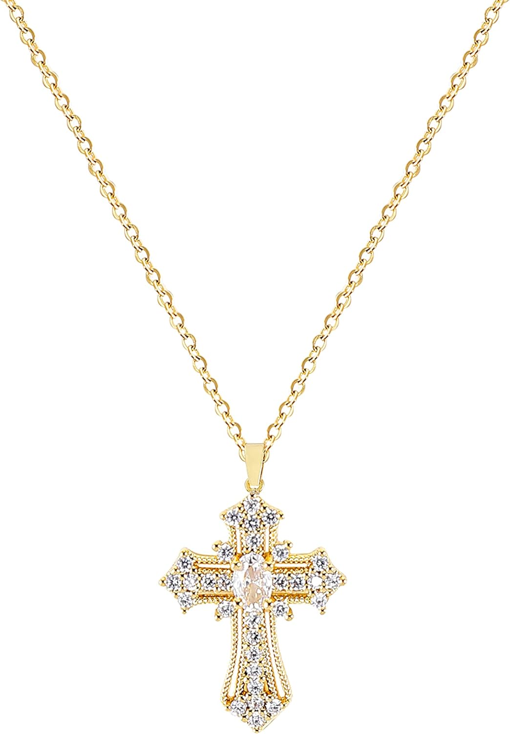 Manufacturer  Cross Pendant Necklace for Women Jewelry Gold Cross Necklaces for Women Cross Necklace Minimalist Trendy Jewelry Valentines Day  necklace