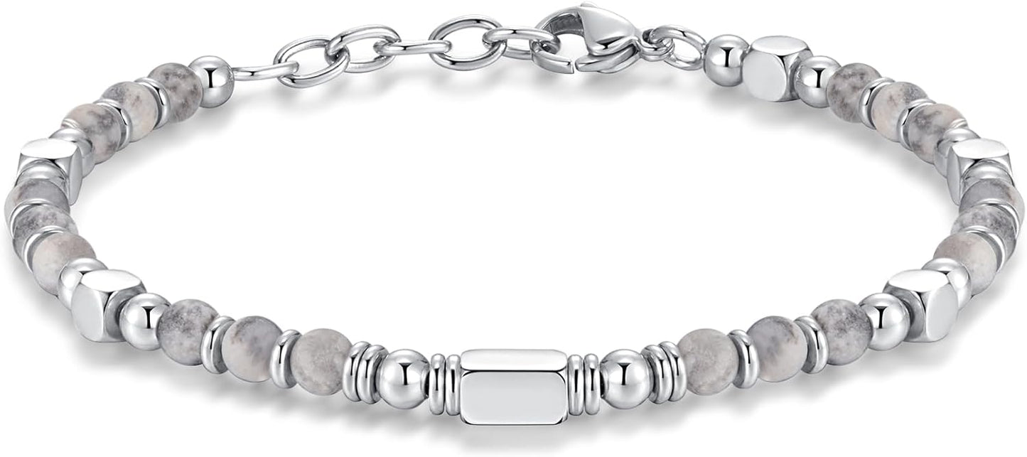 Manufacturer  Beaded Bracelets for Women - Silver and Gold Boho Bracelets, Trendy Jewelry Gifts for Lover, Mom, Friends  bracelets