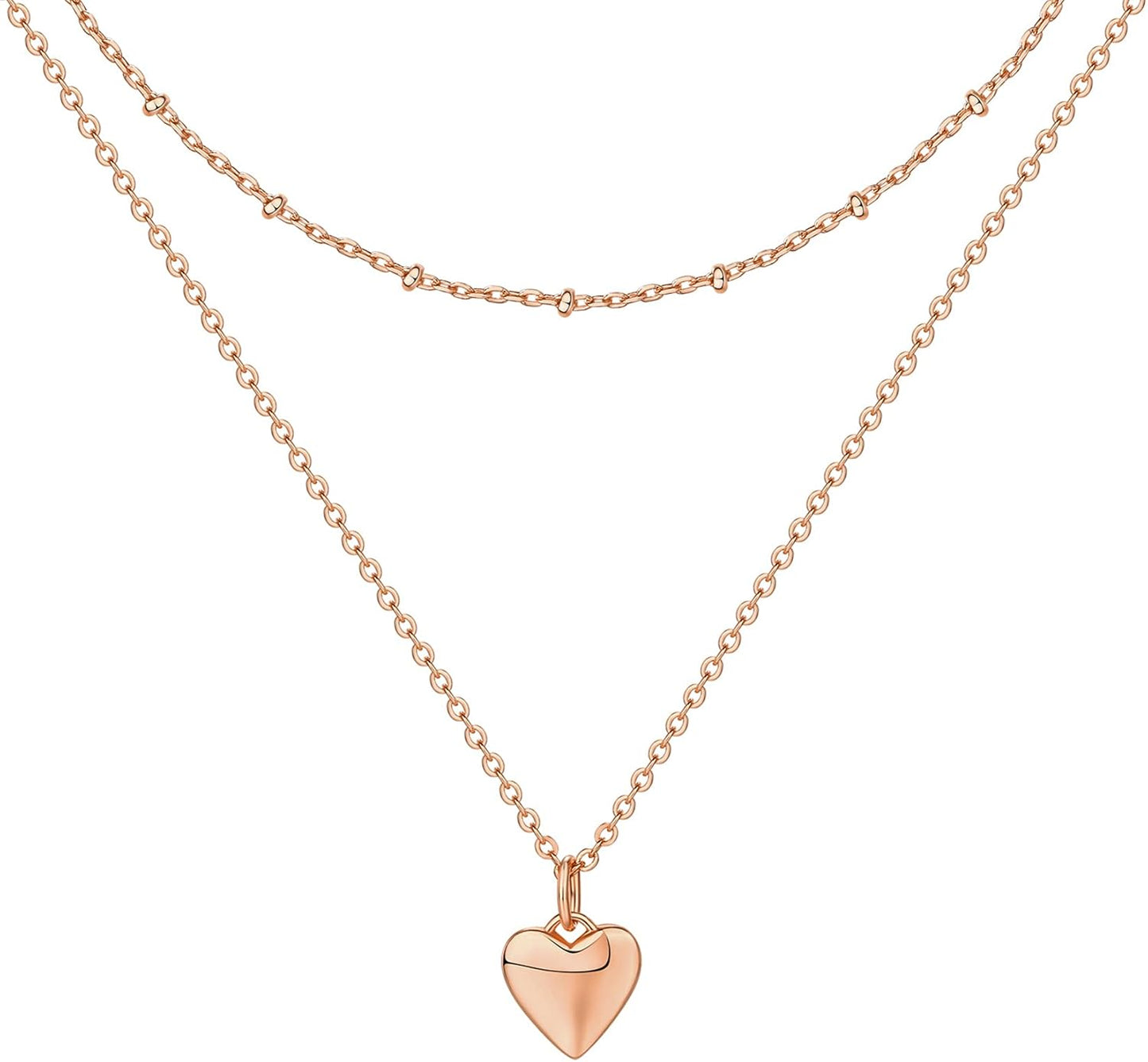 Manufacturer  PAVOI 14K Gold Plated Layering Necklaces | Stylish Minimalist Design Pendant Necklaces | Butterfly, Heart, Lock, Evil Eye, Coin, Lightning Bolt, Circle, Cross Pendants for Women  Necklace