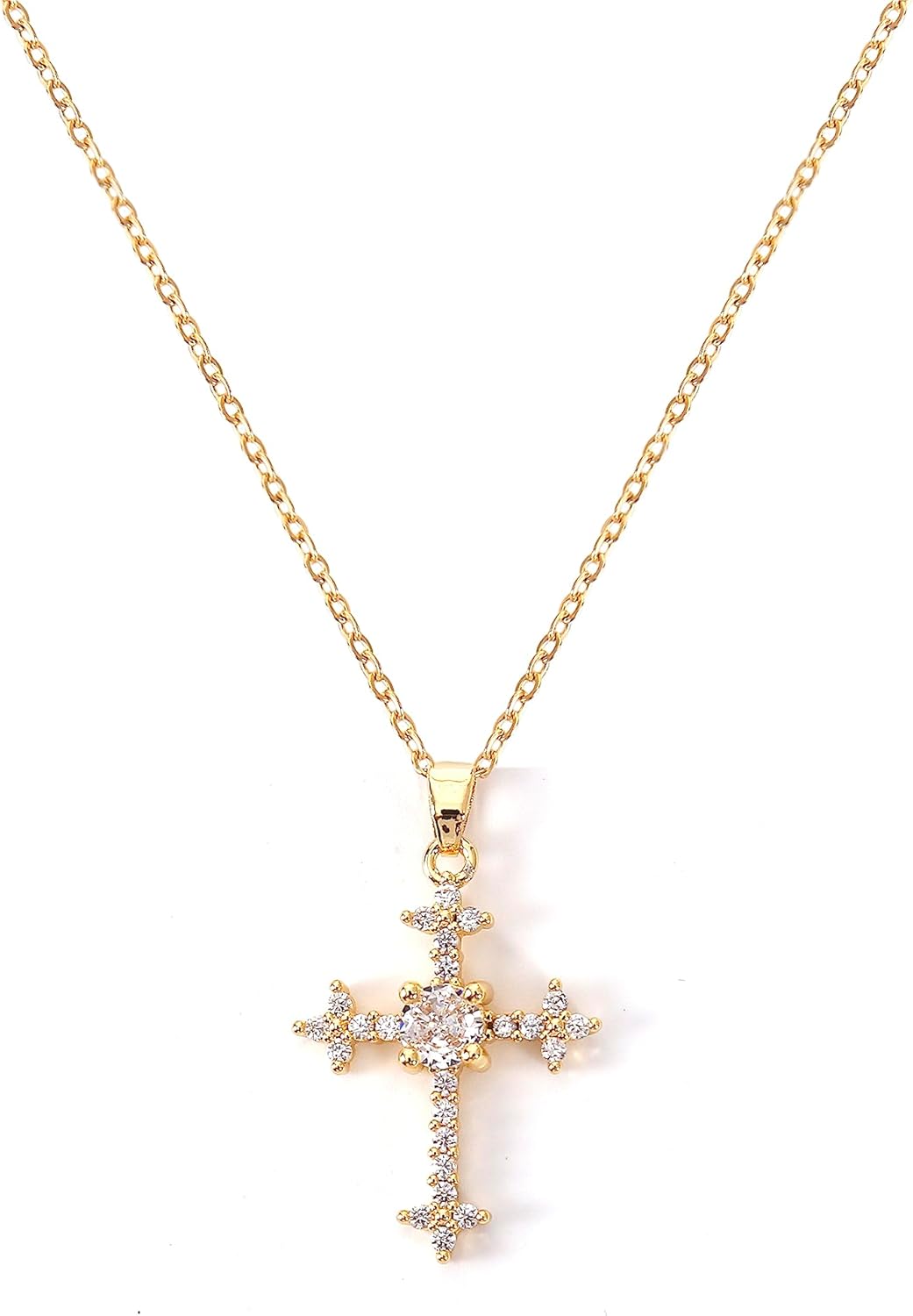 Manufacturer  Cross Pendant Necklace for Women Jewelry Gold Cross Necklaces for Women Cross Necklace Minimalist Trendy Jewelry Valentines Day  necklace