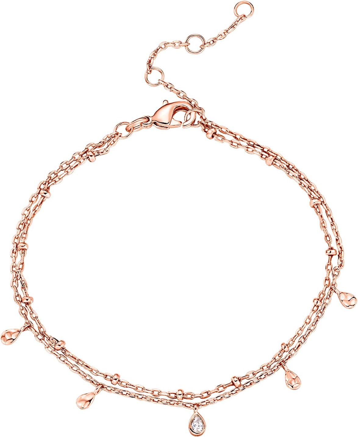 Manufacturer  PAVOI 14K Gold Plated Beaded Bracelet for Women | Stackable Gold Bead Bracelet | Adjustable Dainty Gold Jewelry  bracelets
