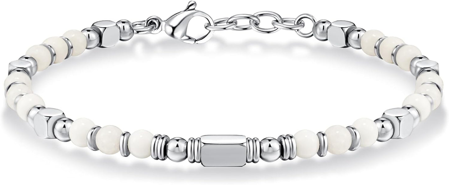 Manufacturer  Beaded Bracelets for Women - Silver and Gold Boho Bracelets, Trendy Jewelry Gifts for Lover, Mom, Friends  bracelets