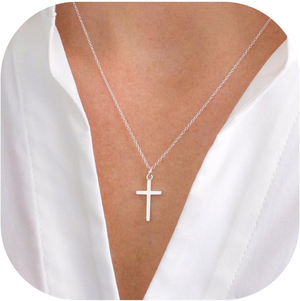 Manufacturer  MONOZO Cross Necklace for Women，14K Gold Plated Cross Necklace Layered Gold Cross Necklace Tiny Sideway Cross Choker Necklace Gold Cross Necklaces for Women Trendy Gold Jewelry Gifts for Women Trendy  necklace