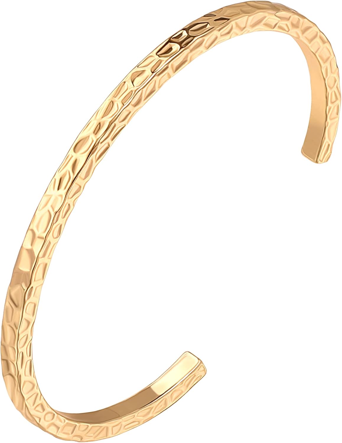 Manufacturer  PERNNLA PEARL Dainty Gold Bar Bracelet for Women Simple Delicate Thin Cuff Bangle Hook Bracelet 18K Gold Plated Handmade Minimalist Jewelry  bracelets