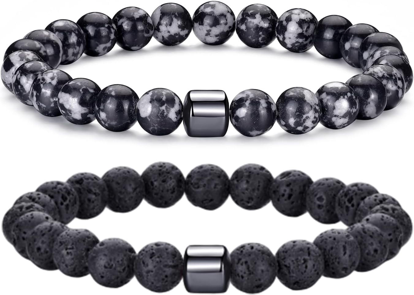 Manufacturer  RANKEEF Tiger Eye Bracelet For Men 8MM Natural Stone Stretch Adjustable Black Crystal Beaded Bracelet for Men Women Gifts  bracelets