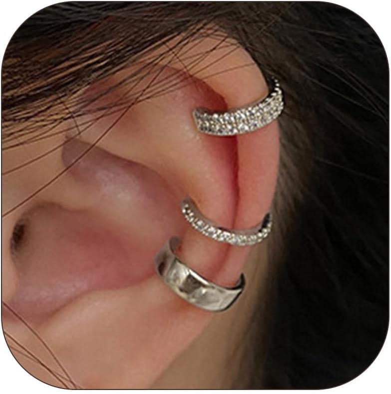 Manufacturer  Ear Cuffs Non Piercing Ear Cuff Earrings for Women Trendy Clip on Cartilage Earring Stacks Non Pierced Fake Earrings Jewelry Birthday Christmas Gifts Stocking Stuffers  earring