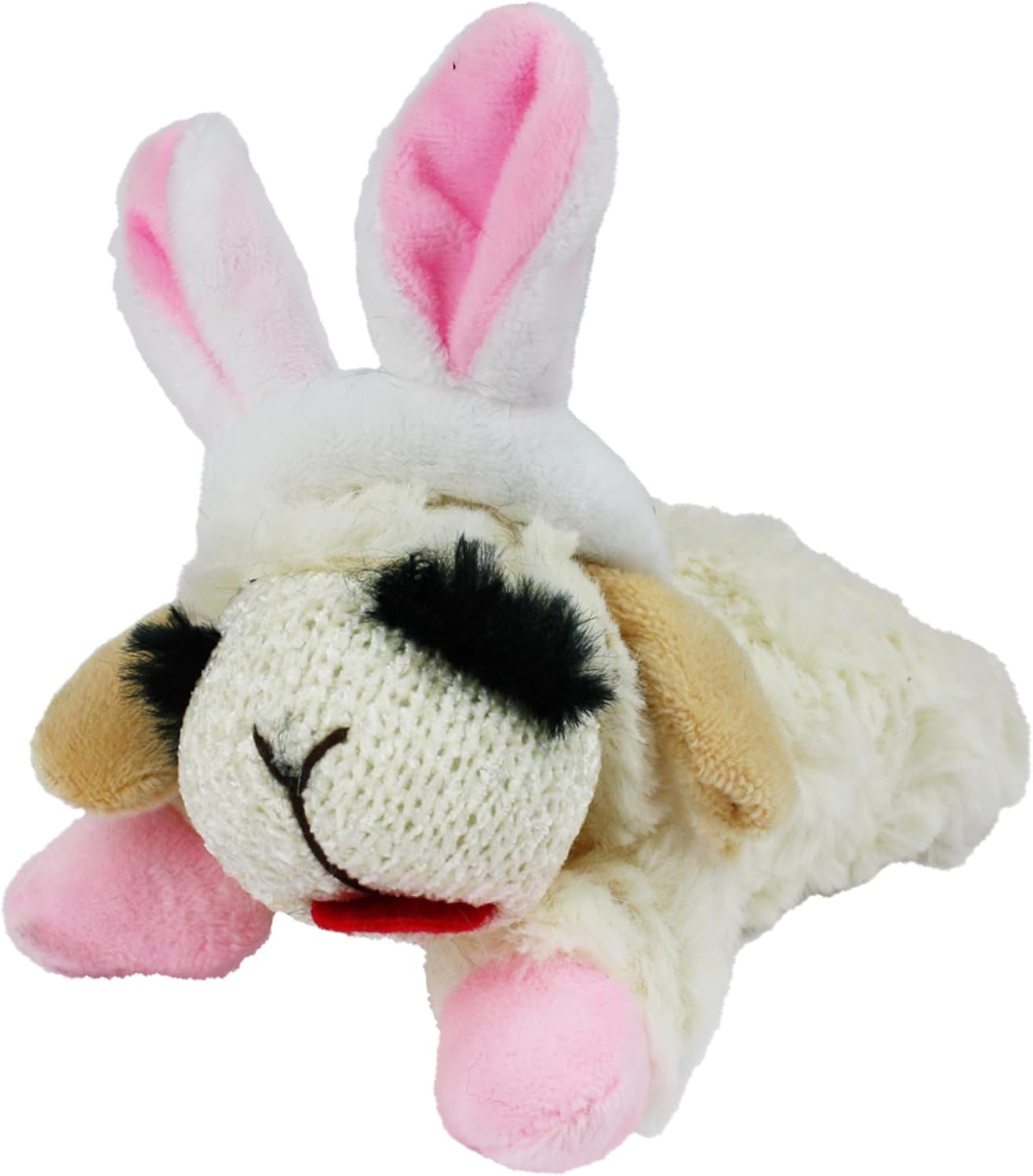 Manufacturer   Multipet Mini Lamb Chop Officially Licensed, Plush, Squeak Pet Toy (White, 10')    Dog toy