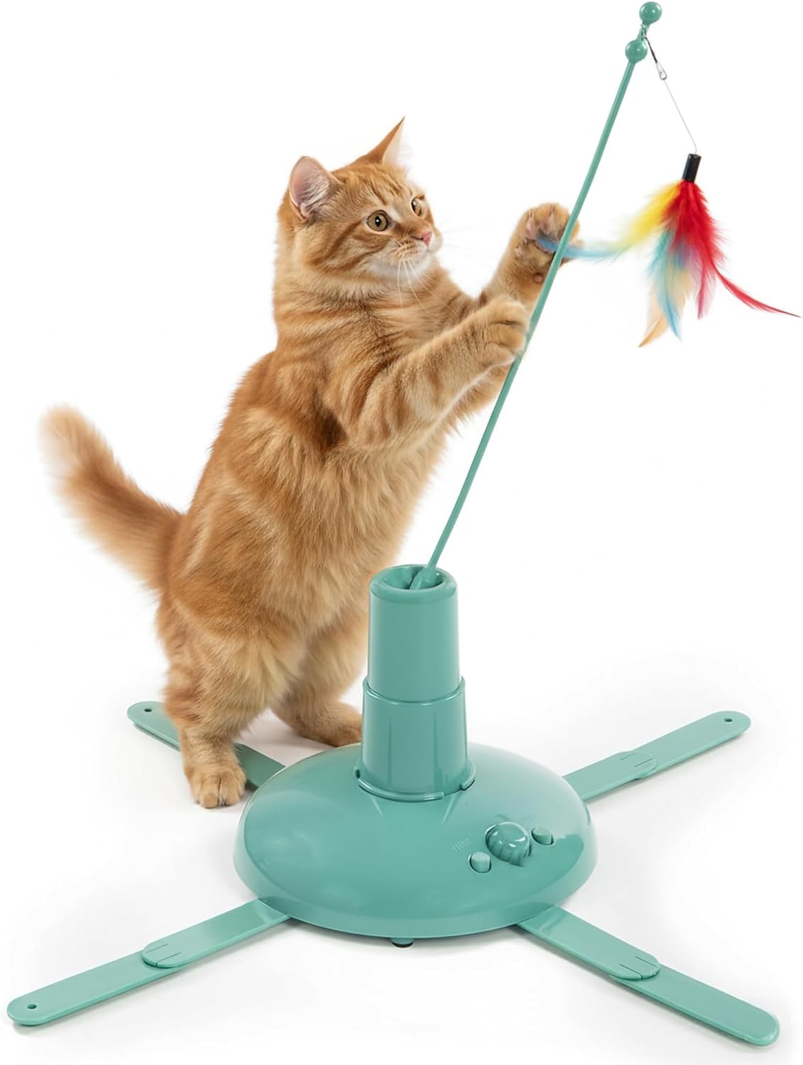 Manufacturer  SmartyKat Electronic Motion/Moving Toys for Cats & Kittens, Battery Powered, Mimics Motion of Real Prey, Fun & Interactive Play - Multiple Styles    Cat toy