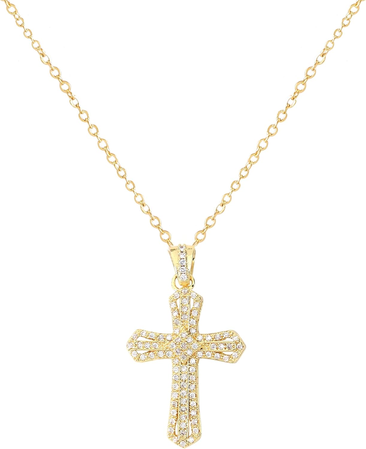 Manufacturer  Cross Pendant Necklace for Women Jewelry Gold Cross Necklaces for Women Cross Necklace Minimalist Trendy Jewelry Valentines Day  necklace