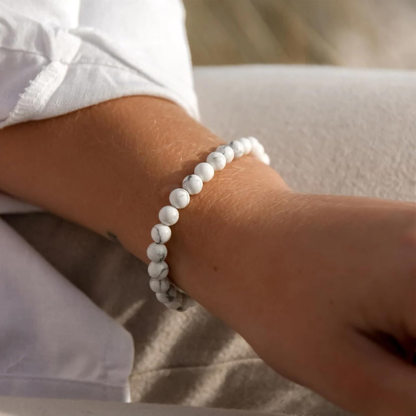 Manufacturer  16PCS Natural Crystal Bracelets for Women Men - 8mm Semi-Precious Gemstone Beaded Bracelets, Round Gemstones Stretch Bracelet, Yoga Bracelets Jewelry Gifts  bracelets