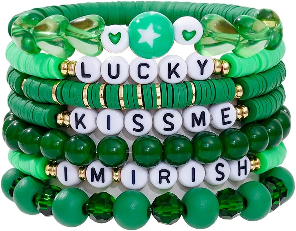 Manufacturer  GOOJIDS Surfer Heishi Clay Bead Bracelets for Women Bohemian Stackable Gold Beaded Stretch Bracelets Elastic Layering Friendship Bracelets Set Boho Jewelry  bracelets