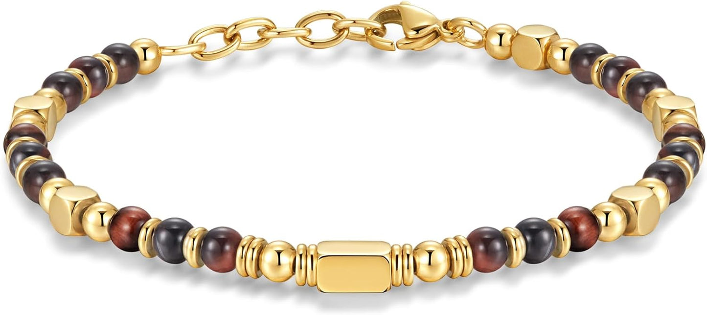 Manufacturer  Beaded Bracelets for Women - Silver and Gold Boho Bracelets, Trendy Jewelry Gifts for Lover, Mom, Friends  bracelets