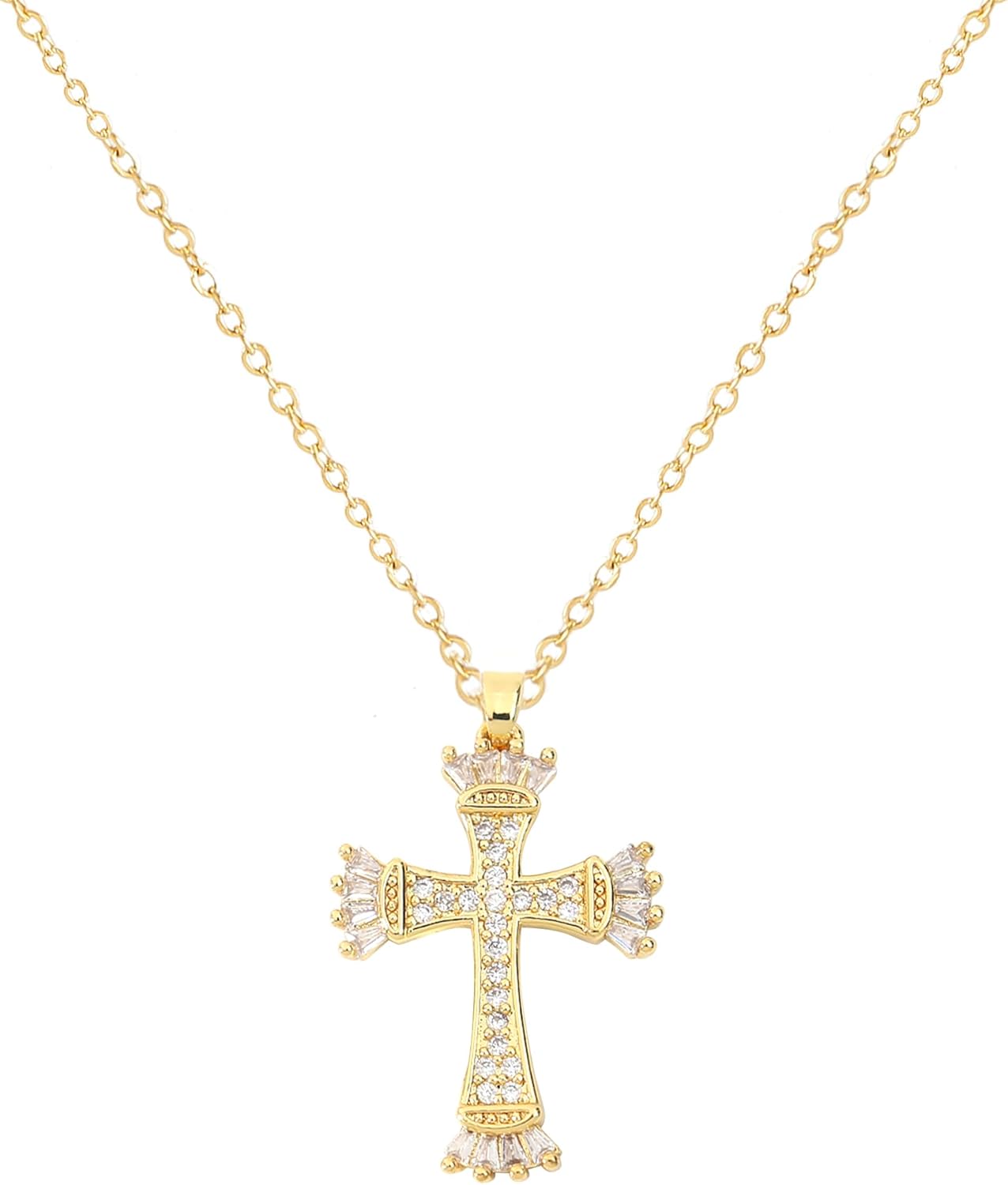 Manufacturer  Cross Pendant Necklace for Women Jewelry Gold Cross Necklaces for Women Cross Necklace Minimalist Trendy Jewelry Valentines Day  necklace