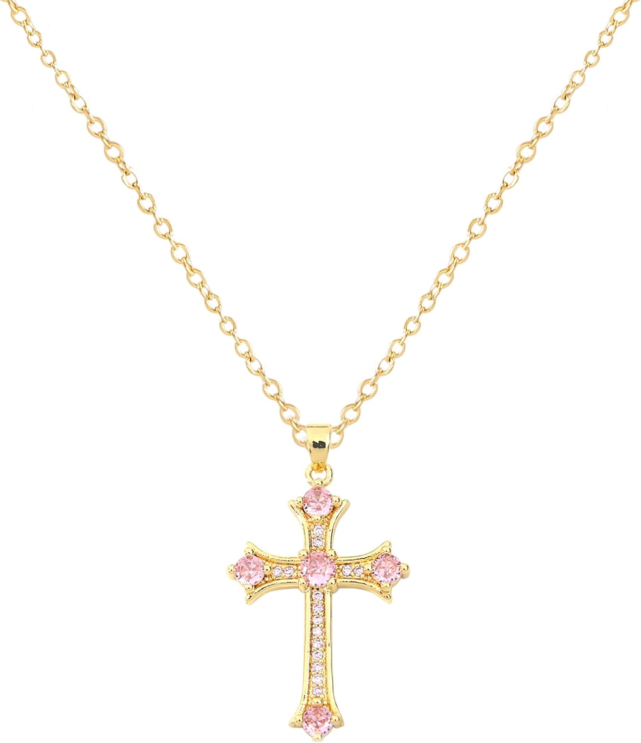 Manufacturer  Cross Pendant Necklace for Women Jewelry Gold Cross Necklaces for Women Cross Necklace Minimalist Trendy Jewelry Valentines Day  necklace