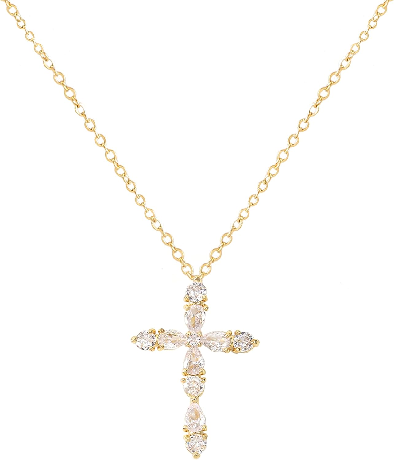 Manufacturer  Cross Pendant Necklace for Women Jewelry Gold Cross Necklaces for Women Cross Necklace Minimalist Trendy Jewelry Valentines Day  necklace