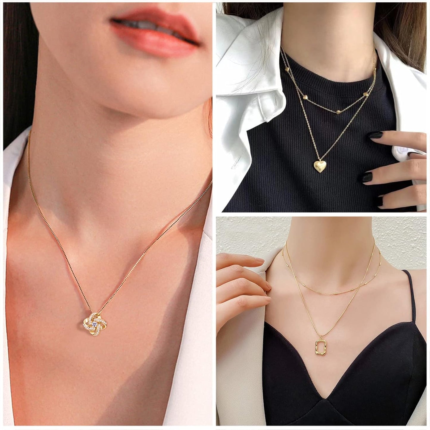 Manufacturer  IFKM 36 PC Gold Plated Jewelry Set with 4 Necklace, 11 Bracelet, 7 Ear Cuffs Earring, 14 Knuckle Rings for Women Girls Valentine Anniversary Birthday Friendship Gift  bracelets
