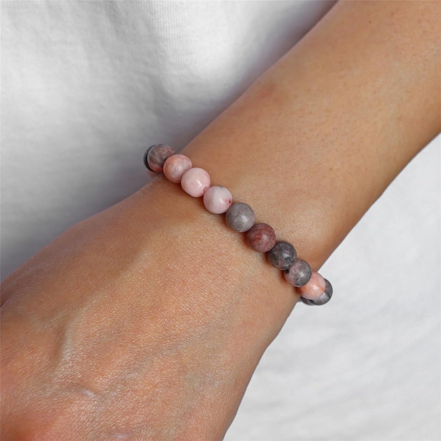 Manufacturer  3 PCS Healing Crystal Bracelets for Women 8mm Natural Stone Beaded Stretch Bracelet Amethyst Jewelry Gifts  bracelets